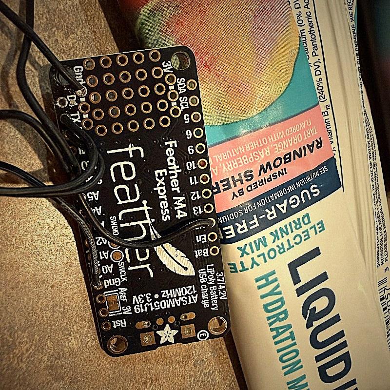 Feather M4 microcontroller